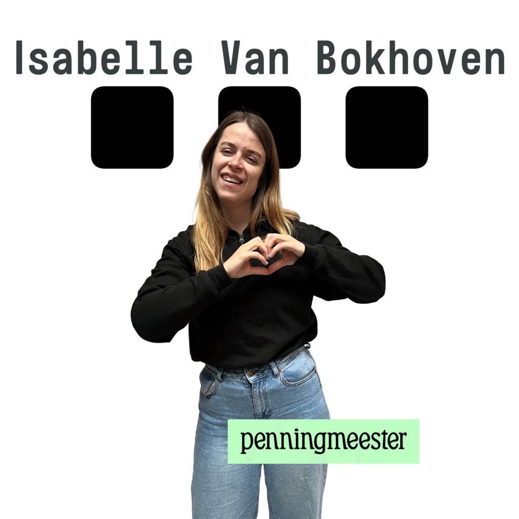 portret van Isabelle (penningmeester)